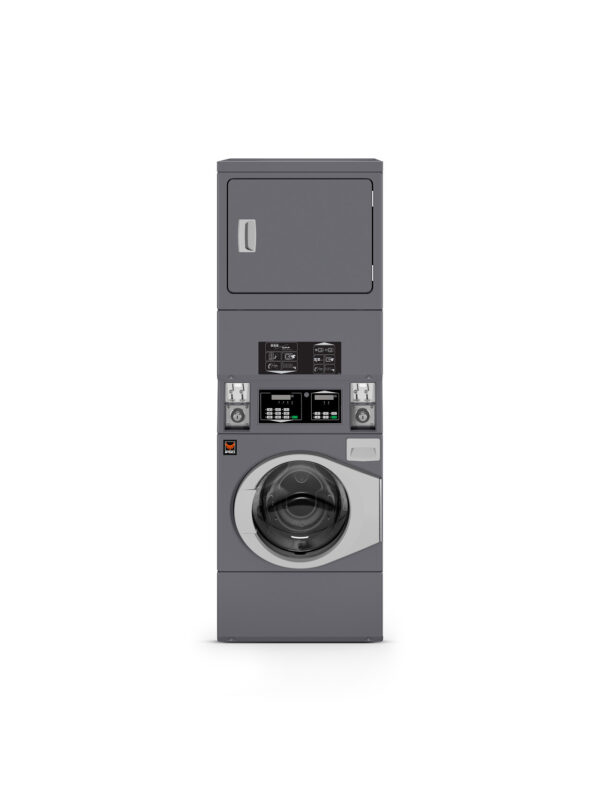 IPSO Professional - COMBINE LAVE-LINGE / SECHE-LINGE - 2x10 KG - pour Monnayeur